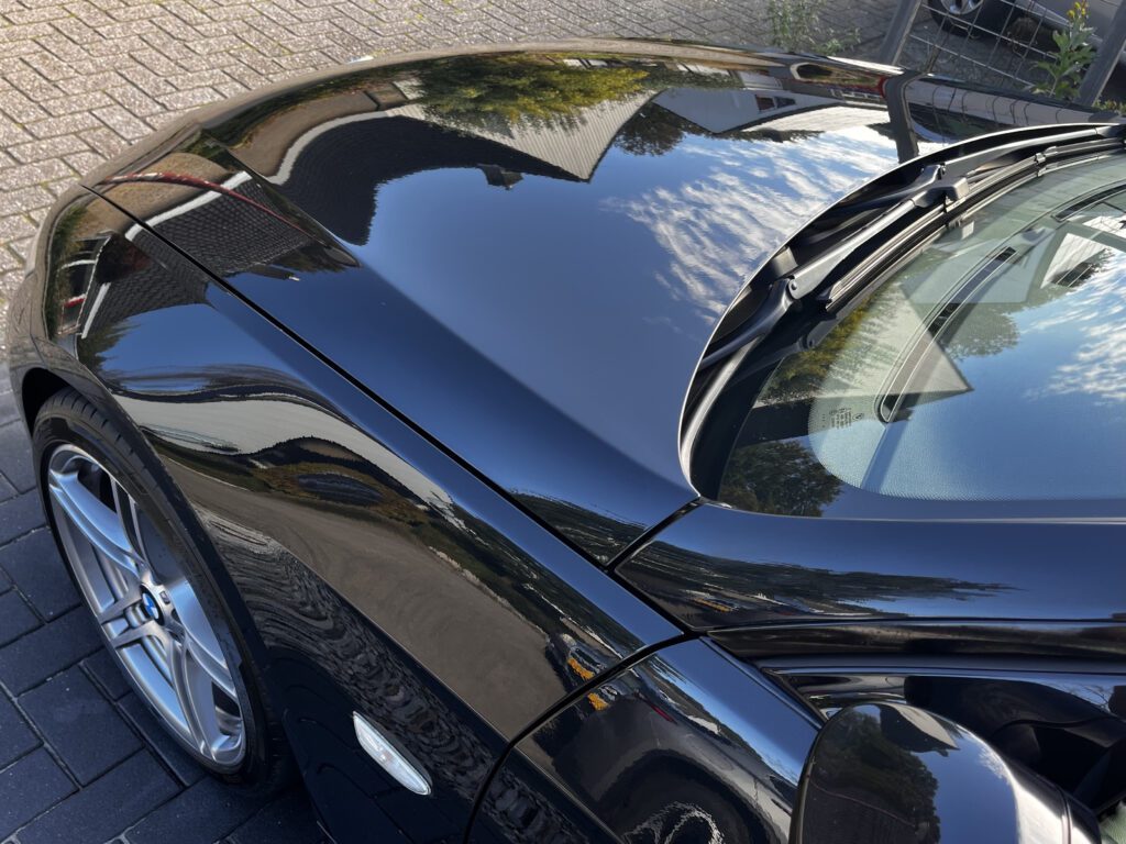 BMW 330i interieur lederbehandeling